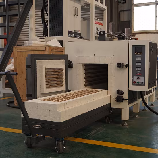 Horno de túnel eléctrico Nuevo producto 2020 Proporcionó 20 piezas de repuesto gratuitas Horno de ingeniería de tratamiento térmico para Crystal N Type